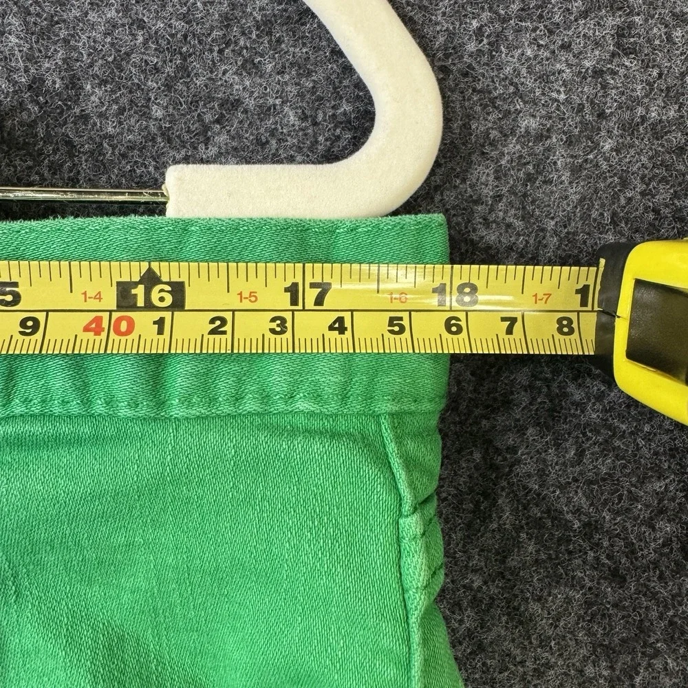 Polo Ralph Lauren Tomsky Skinny Jeans Womens 32 Green Stretch Mid Rise Pants